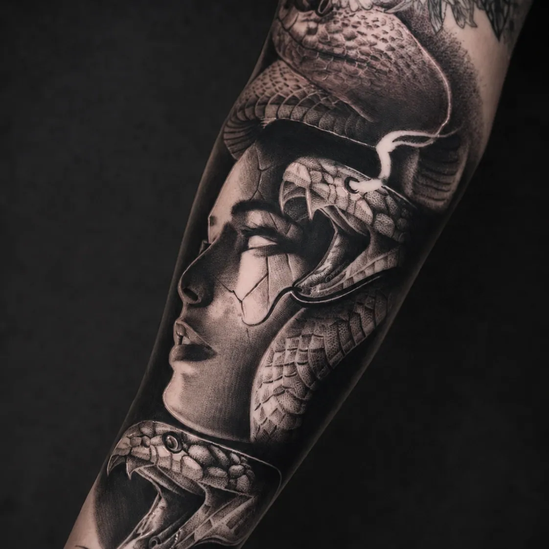 Black and grey tattoo portfolio image 2