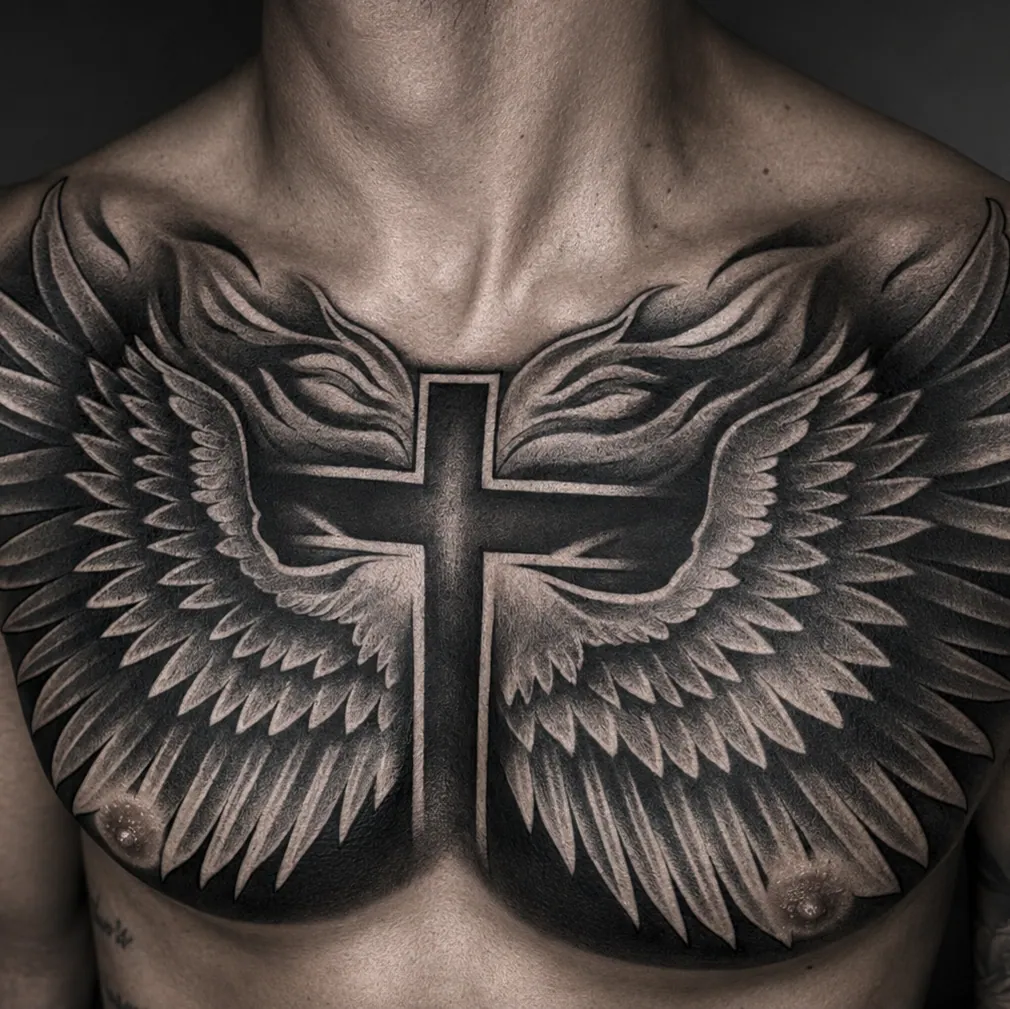 Black and grey tattoo portfolio image 3