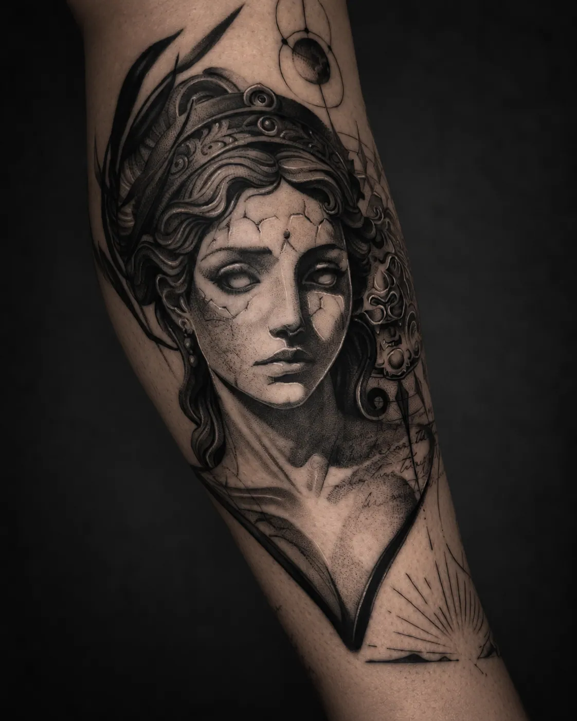 Black and grey tattoo portfolio image 4