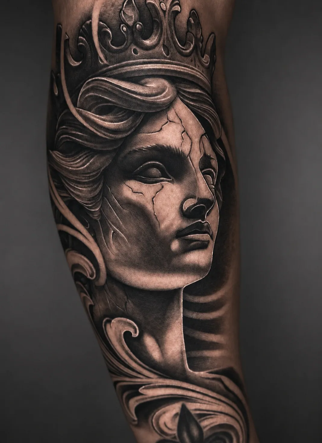 Black and grey tattoo portfolio image 6
