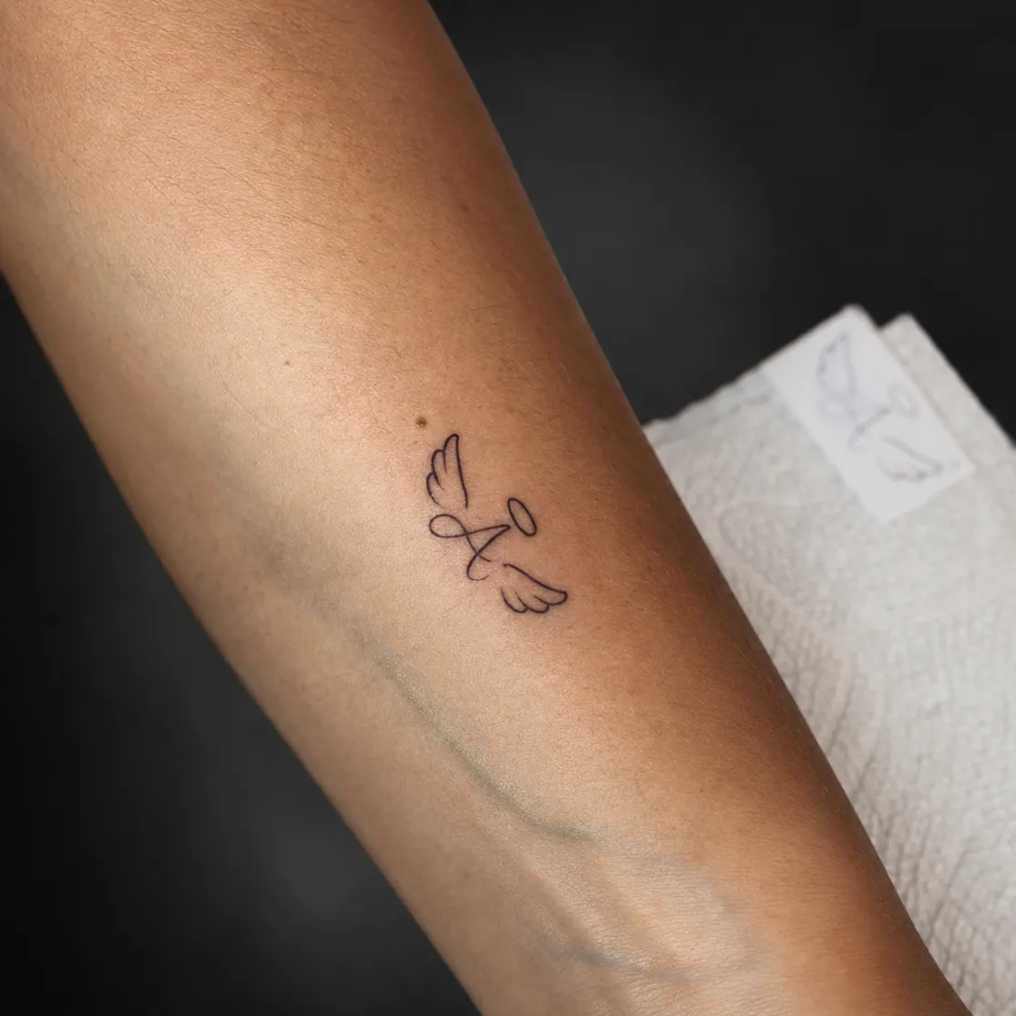 Fine-line tattoo portfolio image 2